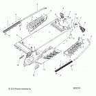 S17DDJ6PEM 600 SWITCHBACK PRO X INTL Chassis, tunnel and rear asm. - s17ddj6pem (600319)