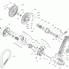 SUMMIT 600 CARB 05- pulley system summit - 600 carb