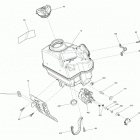 MXZ 850 E-TEC 02- oil system engine 850 e-tec