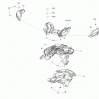 MXZ 850 E-TEC 02- air intake engine 850 e-tec - all package