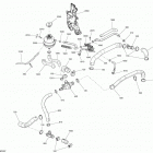 MXZ 600HO E-TEC 01- cooling engine 600ho e-tec - all package