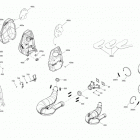 TUNDRA 600HO E-TEC 01- exhaust system engine 600ho e-tec - tundra