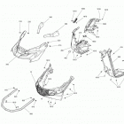 MXZ 1200 4-TEC 09- bottom pan engine 1200 4-tec - all package