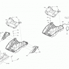 MXZ 900 ACE 02- air intake engine 900 ace - all package