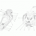 RENEGADE 600HO E-TEC 09- decals renegade 600ho e-tec - package adrenaline