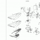 49 Ranger STD 09- Seat Touring Kit