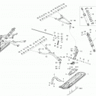 69 Ranger ARMY LTD Передняя подвеска и лыжи