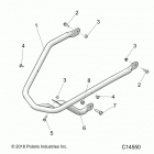 S19CBU5BSA/BSL/BEL 550 INDY EVO/ES/ES INTL Body, bumper, front - s19cu5bsa  /  bsl  /  bel (c14550)