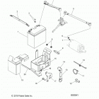 S19CFE5BSL/BEL 550 ADVENTURE 155 ES/INTL Electrical, battery box  asm. - s19cfe5bsl  /  bel (6003...