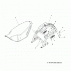 S19CFE5BSL/BEL 550 ADVENTURE 155 ES/INTL Body, seat asm. and rear rack - s19cfe5bsl  /  bel (49sn...