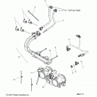 S19ELS8PS/PEB 800 AXYS SKS 146/INTL ALL OPTIONS Fuel system, rail, lines and throttle body - s19els8ps  ...