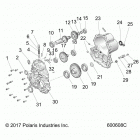 800 TITAN SP/ADVENTURE/XC/INTL ALL OPTIONS (S21FJB8/FJE8/FJP8) Drive train, gearcase asm 1 - s21fjb8  /  fje8  /  fjp8 ...