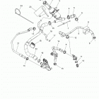 S19EKP6PS/PEM 600 INDY XC 129 SC SELECT ALL OPTIONS Engine, cooling system - s19ekp6ps  /  pem (600358)