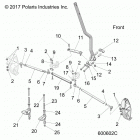 S19FJB8/FJE8/FJP8 800 TITAN SP/ADVENTURE/XC ALL OPTIONS Steering, lower - s19fjb8  /  fje8  /  fjp8 all options ...