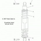 S19SJA5BSL/BEL 550 WIDETRAK LX ES/INTL Suspension, shock, ifs - s19sja5bsl  /  bel (49snowshock...