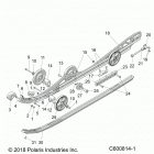 S19EEC8RS/REM 850 SWITCHBACK ASSAULT SC SELECT Suspension, rail mounting - s19eec8rs  /  rem all option...