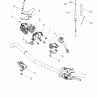 S19CBA6GSL 600 INDY 121 ES Engine, throttle control asm. - s19cba6gsl (49snowthrott...