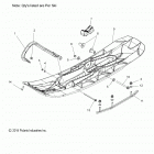 S19SJA5BSL/BEL 550 WIDETRAK LX ES/INTL Steering, ski asm. - s19sja5bsl  /  bel (600536)