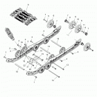S19DDL8RS/REM 850 SWITCHBACK XCR/INTL SC SELECT ALL OPTIONS Suspension, rear and track - s19ddl8rs  /  rem (600564)