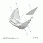 S19CBA5BSL/BEL 550 INDY 121 ES/INTL ES Body, nosepan asm. - s19cba5bsl  /  bel (601083c)