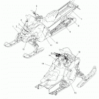 S19EEC8RS/REM 850 SWITCHBACK ASSAULT SC SELECT Body, decal, snow check, blk side panel w  /  blk,titnm ...