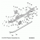 S19EKP6PS/PEM 600 INDY XC 129 SC SELECT ALL OPTIONS Suspension, rail, lh  /  rh - s19ekp6ps  /  pem (600880c...