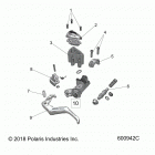 850 RUSH PRO-S SC SELECT (S20DCH8RS) Brakes, master cylinder asm. - s20dch8rs all options (60...