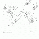 S19CFE5BSL/BEL 550 ADVENTURE 155 ES/INTL Chassis, clutch guard and footrests - s19cfe5bsl  /  bel...