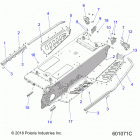 S19DDL8RS/REM 850 SWITCHBACK XCR/INTL SC SELECT ALL OPTIONS Chassis, tunnel and rear asm. - s19ddl8rs  /  rem all op...