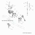S19DDE8PSL 800 SWITCHBACK ADVENTURE ES Engine, throttle control asm. - s19dde8psl (49snowthrott...