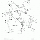 S19EFT8PS/PEB 800 RMK ASSAULT 155/INTL SC SELECT Suspension, control arms and spindle - s19eft8ps  /  peb...