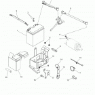S19CEA5BSL 550 INDY 144 ES Electrical, battery box  asm. - s19cea5bsl (600377)