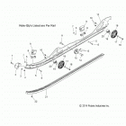 S19CFE5BSL/BEL 550 ADVENTURE 155 ES/INTL Suspension, rail, lh  /  rh - s19cfe5bsl  /  bel (49snow...