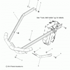 S19DDE6PSL 600 SWITCHBACK ADVENTURE ES Body, bumper, front - s19dde6psl (49snowbumper15sbadv)