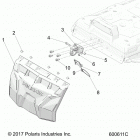 800 TITAN SP/ADVENTURE/XC/INTL ALL OPTIONS (S21FJB8/FJE8/FJP8) Body, snow flap and hitch - s21fjb8  /  fje8  /  fjp8 al...
