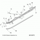 850 AXYS PRO RMK 163/163 3 Suspension, rail mounting - s20egk8rs  /  egm8rs  /  egm...