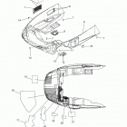S19SJA5BSL/BEL 550 WIDETRAK LX ES/INTL Body, nosepan and foil - s19sja5bsl  /  bel (600120)