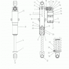 S19DCH8PS - 800 RUSH PRO S SC SELECT Suspension, shock, rear track, hi lo adj. (7044383) - s1...