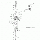 S19CEA5BSL 550 INDY 144 ES Engine, carburetor and choke - s19cea5bsl (49snowcarbure...