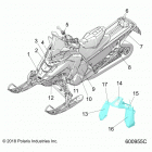 S19EKP6PS/PEM 600 INDY XC 129 SC SELECT ALL OPTIONS Body, decal, blk side pnl w  /  gold accent - s19ekp6ps ...