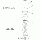 S19CFE5BSL/BEL 550 ADVENTURE 155 ES/INTL Suspension, shock, ifs - s19cfe5bsl  /  bel (49snowshock...