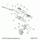 850 RUSH PRO-S SC SELECT (S20DCH8RS) Engine, exhaust valve asm. - s20dch8rs all options (6007...