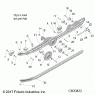 550 INDY EVO/ES Suspension, rail, lh  /  rh - s20cbu5bsa  /  bsl (c60082...