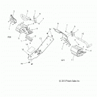 S19CFF5BSL/BEL 550 VOYAGEUR 155 ES/INTL Chassis, clutch guard and footrests - s19cff5bsl  /  bel...