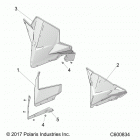 850 RUSH PRO-S SC SELECT (S20DCH8RS) Body, windshield - s20dch8rs all options (c600834)