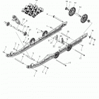 S19EFS8R 850 AXYS SKS 155 SC SELECT/INTL Suspension, rear - s19efs8r all options (600630)