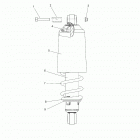 S19CEA5BSL 550 INDY 144 ES Suspension, shock, front track (7043995) - s19cea5bsl (4...