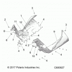 550 RMK EVO/ES/INTL ES Body, fenders - s20ceu5bsa  /  bsl  /  bel (c600827)