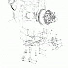 S19SJA5BSL/BEL 550 WIDETRAK LX ES/INTL Engine, mounting - s19sja5bsl  /  bel (600144)