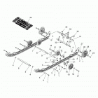 S19SJA5BSL/BEL 550 WIDETRAK LX ES/INTL Suspension, rear - s19sja5bsl  /  bel (600119)